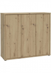 FORTE Batų spintelė &raquo;Alice Springs Batų spintelė Platz dėl 20 pora Batai 3 T&uuml;ren&laquo; B/H/T 1092/991/349 cm spinta daugiafunkcinė spinta grifflose priekis Push to open