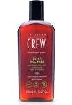 American Crew &Scaron;ampūnas &raquo;3-IN-1: &scaron;ampūnas CONDITIONER & DUSCHGEL&laquo; su Teebaum&ouml;l beseitigt K&ouml;rperger&uuml;che nat&uuml;rlicher Glanz dėl das Haar