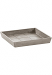 ECOPOTS Blumentopfuntersetzer &raquo;ROUND SAUCER Taupe&laquo; BxTxH: 18x18x25 cm