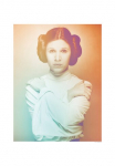 Komar Paveikslas &raquo;Star Wars Classic Icons Color Leia&laquo; Star Wars 1 Stk. dalys paveikslas zur dekoracija im vaikų kambario baldų komplektas - be grotelės