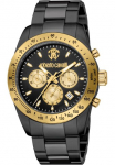 roberto cavalli Chronografas- laikrodis &raquo;Uomo Chrono&laquo; Laikrodis laikrodis laikrodis Vyri&scaron;kas laikrodis Nerūdijančio plieno apyrankė analog Tag