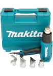 Makita Kar&scaron;to oro pūstuvas &raquo;HG5030K&laquo; rinkinys rinkinys 6 Stk. dalys su 2 Temperaturstufen ir Luftstromst&auml;rken ir Aufbewahrungskoffer