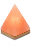 HIMALAYA SALT DREAMS Salzkristall-Tischlampe &raquo;Pyramide&laquo; E14 1 Stk. Warmwei&szlig; Handgefertigt - jeder Stein ein Unikat H: ca. 175 cm