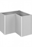 Biohort Paauk&scaron;tinta lysvė &raquo;BELVEDERE L-Form maxi 1 verschiedene Farben&laquo; 102x102x77 cm extrem langlebig i&scaron; metalas