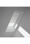 VELUX Verdunklungsrollo &raquo;DKL CK04 1025SWL&laquo; verdunkelnd Verdunkelung be Bohren in F&uuml;hrungsschienen wei&szlig;e F&uuml;hrungsschienen & Rankena