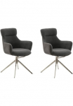 MCA furniture Valgomojo kambario kėdė &raquo;PELION&laquo; () (2vnt.) drehbar 360&deg; Dreh- & Schwingfunktion Sitzh&ouml;he ca. 50 cm