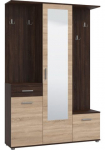 INOSIGN Prie&scaron;kambario spinta &raquo;Martin Flurgarderobe spinta Flurm&ouml;bel plotis 134 cm&laquo; Batų spintelė su veidrodis in modernen spalvos su 10 Kabliukas