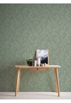 A.S. Cr&eacute;ation Tapetai &raquo;Nara Bl&auml;tterranke&laquo; gemustert | matinis | neutral lengvai strukturiert Tapetai Natur Tapeten Wohnzimmer miegamojo kambario baldai K&uuml;che modern Design imitacija