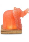 HIMALAYA SALT DREAMS Salzkristall-Tischlampe &raquo;Elefant&laquo; LED-Modul 1 Stk. Warmwei&szlig; Handgefertigt i&scaron; druskos kristalas - jeder Stein ein Unikat H: ca.11 cm
