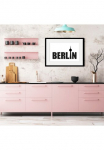 queence Paveikslas &raquo;Berlin Tower&laquo; Berlin | Deutschland | Dekoracija | Schwarz-Wei&szlig; | Stadt | St&auml;dte 1 Stk. dalys HD Premium Poster-Druck ir Holzrahmen