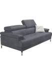 Egoitaliano 2,5-vietė sofa &raquo;Soul Design ir Sitzkomfort ant auk&scaron;tas Niveau tolle Details&laquo; ir Kopfteilverstellung dėl noch mehr Komfort Designfu&szlig;