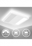 B.K.Licht LED lubinis &scaron;viestuvas &raquo;BK_DP1311 LED Panel lubinis &scaron;viestuvas Dimmbar Indirektes Licht&laquo; LED-Modul 1 Stk. Neutralwei&szlig; Memoryfunktion Neutralwei&szlig;es lemputė 18 Watt 2.400Lm L: 293cm