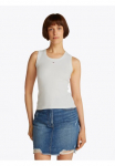 Tommy Jeans Curve Tommy Džinsai Curve Mar&scaron;kinėliai be rankovių &raquo;TJW ESSENTIAL RIB palaidinukė EXT&laquo; in dydžiai dydžiai Rippware