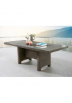 Destiny Sodo stalas &raquo;LUNA&laquo; (165x75x90cm) Aliumininis Polyrattan