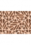 living walls Fototapetas &raquo;Designwalls Organic Surface 2&laquo; glatt Vlies Wand Schr&auml;ge Užklotas