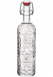Bormioli Rocco Gertuvė &raquo;Oriente Glasflasche 145 l su B&uuml;gelverschluss&laquo; i&scaron; I&scaron; stiklo ideal dėl Vorrat Servieren arba Selbstgemachtes