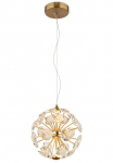 GLOBO LIGHTING LED pakabinamas &scaron;viestuvas &raquo;VIRINA&laquo; LED-Modul 1 Stk. Warmwei&szlig; H&auml;ngelampe/H&auml;ngeleuchte/Wohnzimmer/Esstisch/elegant