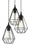 EGLO &Scaron;viestuvas &raquo;TARBES&laquo; E27 1 Stk. vintažinio stiliaus H&auml;ngelampe Esszimmer Retro Industrial Design E27 &Oslash; 31 cm