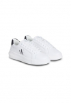 Calvin Klein Jeans Calvin KLEIN Džinsai Sportbačiai platforminiu padu &raquo;CHUNKY CUPSOLE MONO LTH WN&laquo; Suvarstomi batai pusbačiai Freizeitsneaker su i&scaron; &scaron;ono CK-Logo