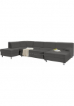 Home affaire Sofa &raquo;Jamie zeitloses Design kietas Sitzkomfort viel Platz U-Form&laquo; patogi su miegojimo funkcija