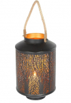 Ambiente Haus Kerzenlaterne &raquo;Laterne Walddesign Tau rankena - (H) 50cm&laquo;