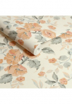 LAURA ASHLEY Tapetai &raquo;Alyworth Trail Apricot&laquo; gebl&uuml;mt glatt 10mx52cm (ca. 5m2)