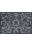 Turtle Mat Vėžlys Mat Durų kilimėlis &raquo;St James Ceiling Grey&laquo; rechteckig 9 mm auk&scaron;tis