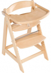 roba&reg; Maitinimo kėdutė &raquo;Treppenhochstuhl Sit Up FUN natur&laquo; () ir nuimamas Essbrett ir lankeliai