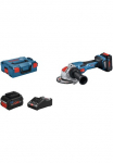 Bosch Professional Akumuliatorinis &scaron;lfuoklis &raquo;GWX 18V-15 C 125 mm (2x PC 8.0 L)&laquo; su 2 Akkus ir įkroviklis