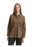 TOM TAILOR Denim TOM TAILOR Džinsai Palaidinė ilgomis rankovėmis su Animal-Print