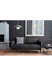 W.SCHILLIG 2,5-vietė sofa &raquo;sally&laquo; su Metall-Winkelf&uuml;&szlig;en in juoda spalva pulverbeschichtet plotis 174 cm