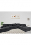 OTTO home Sofa &raquo;Enid U-Form&laquo; 6 Teile kurį sudaro i&scaron; Modulen in vielen Bez&uuml;gen auch in Breitcord