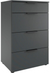 Wimex Komoda &raquo;Oxford by fresh to go su 4 Stalčius pagamintas in GERMANY&laquo; 54cm breit41cm tief 84cm hoch su Soft-close Beschl&auml;gen in padėties spalvos erh&auml;ltlich