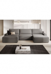 TRENDMANUFAKTUR Sofa &raquo;Challenge Sofa su miegojimo mechanizmu su Dėžutė patalynei Couch in U-Form plotis 333 cm&laquo; XXL sofa su Dėžutė patalynei & miegojimo funkcija auch in madingas Cordstoff