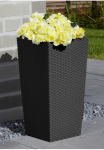 Prosperplast Vazonas gėlėms &raquo;Rato Square 325&laquo; BxTxH: 33x33x61 cm
