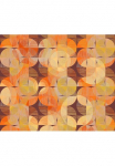Komar Tapetai &raquo;Digitaldruck Vlies - Seventies Avalynės krep&scaron;ys - Gr&ouml;&szlig;e 300 x 250 cm&laquo; ra&scaron;tuotas glatt Wohnzimmer miegamojo kambario baldai