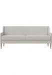 CosmoLiving by Cosmopolitan Trivietė sofa &raquo;Virginia&laquo; Webstoff Kėdė ir R&uuml;cken gepolstert Beine i&scaron; Stahl Sitzh&ouml;he 425cm