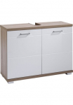 byLIVING Vonios spintelė &raquo;Nebraska&laquo; plotis 80 cm Badezimmerschrank MDF-Fronten in Hochglanz-Optik