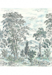 Komar Tapetai &raquo;Digitaldruck Vlies - Highland Trees - Gr&ouml;&szlig;e 250 x 280 cm&laquo; ra&scaron;tuotas glatt Wohnzimmer miegamojo kambario baldai
