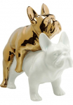 Kare Design Dekoratyvinė figurėlė &raquo;Deko figurėlė Love Dogs Gold&laquo;