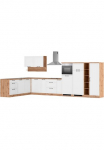 KOCHSTATION Virtuvinis komplektas &raquo;KS-Lana&laquo; Stellbreite 240/440 cm patogi su įmontuota buitinė technika