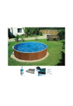my POOL BWT My baseinas BWT apvalus baseinas &raquo;MAONI&laquo; Aufstellpool in Holzoptik in padėties dydžiai