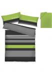 TOM TAILOR HOME Patalynė &raquo;Carl in Gr. 135x200 arba 155x220 cm&laquo; 3 su GRATIS-Zugabe: Paklodė su guma 100% medvilnė su Užtrauktukas