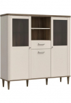 FORTE Indauja &raquo;Lacetti&laquo; B/H/T 1448/1429/412 cm Echtholzf&uuml;&szlig;e