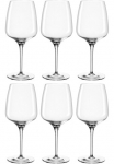 LEONARDO Vyno taurė &raquo;Wei&szlig;weinglas CESTI 360 ml 6er-Set&laquo; Kelchglas sp&uuml;lmaschinengeeignet