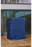 winza outdoor covers Winza Lauko dėklas Strandkorb-Schutzh&uuml;lle &raquo;Premium&laquo; BxTxH: 152x105x165/135 cm Neper&scaron;lampanti striukė 100 % recycelbar blau