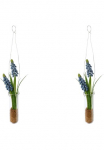 Creativ green Dirbtinė gėlė &raquo;Muscari in H&auml;ngevase&laquo;
