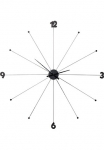 Kare Design Sieninis laikrodis &raquo;Wanduhr Like Umbrella Black&laquo;