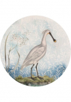 Komar Fototapetas &raquo;Vlies selbstklebend - Spoonbill - Gr&ouml;&szlig;e 125 x 125 cm&laquo; ra&scaron;tuotas glatt Wohnzimmer miegamojo kambario baldai