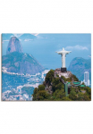 Artland Paveikslas ant drobės &raquo;Rio de Janeiro su Cristo&laquo; Geb&auml;ude 1 Stk. dalys ant Holzrahmen gespannt